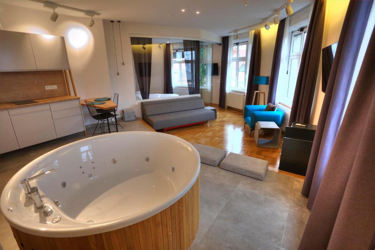 Cardinal Apartments Zagreb Dış mekan fotoğraf
